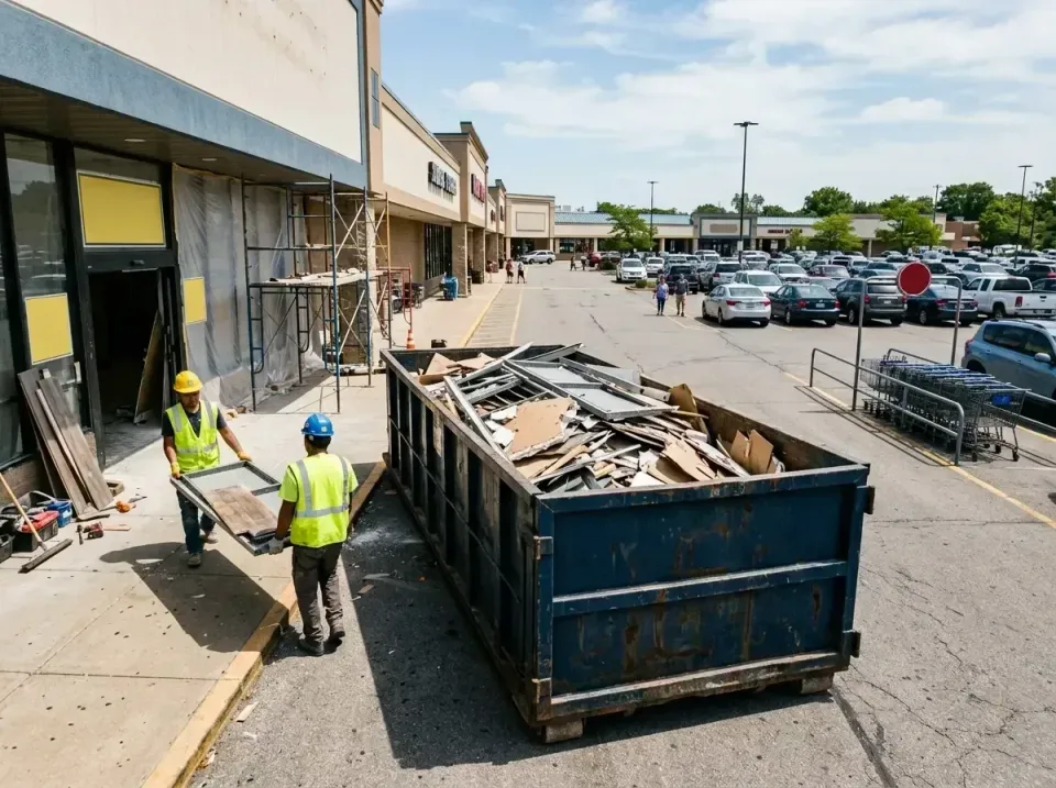 retail-store-renovation-debris-003 — frequently asked questions, Roll-off Dumpster Rentals in Covina, CA